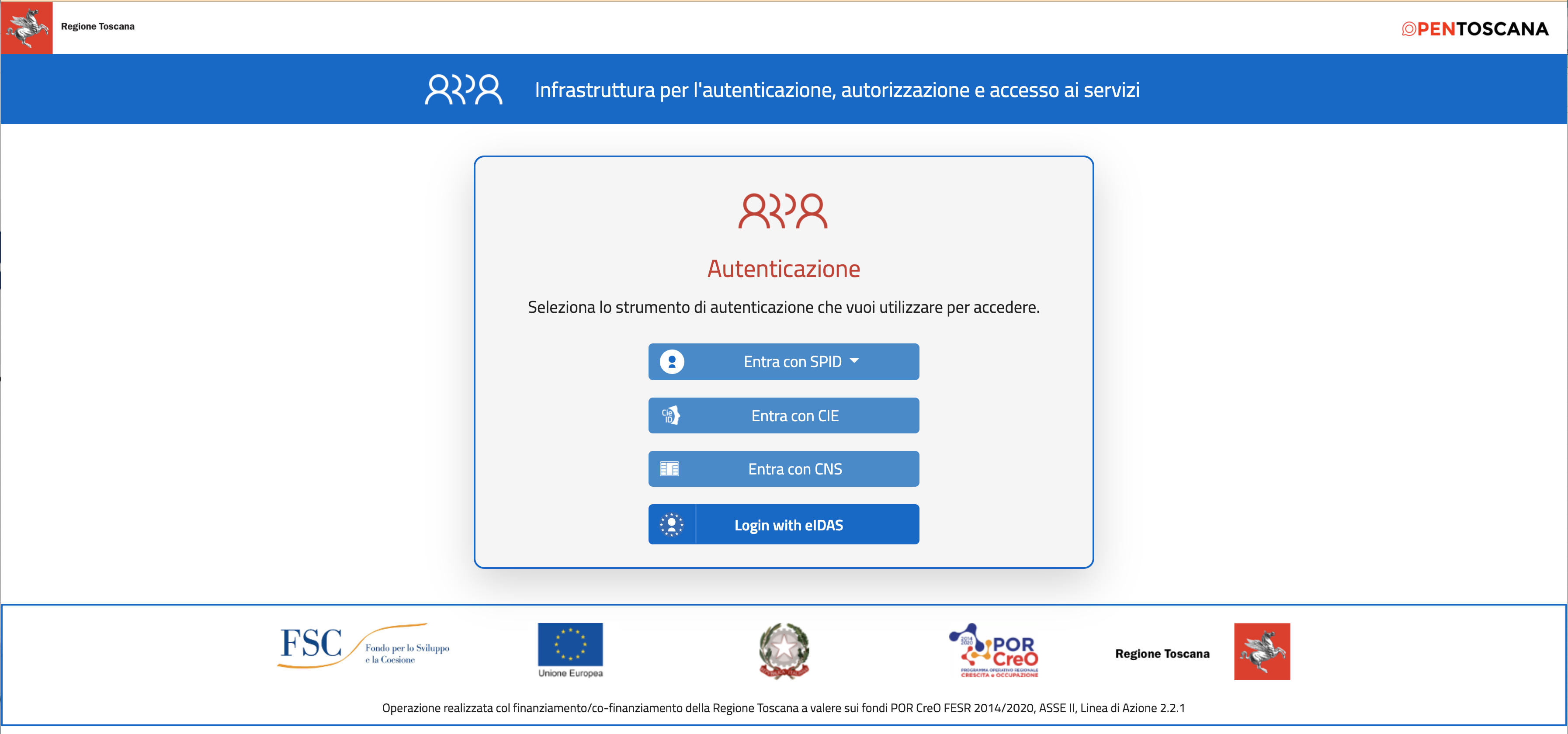 Accesso eIDAS su STAR